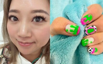 美奈子 】「やりたいことは全力でやる」こだわりのネイル＆マツエク姿