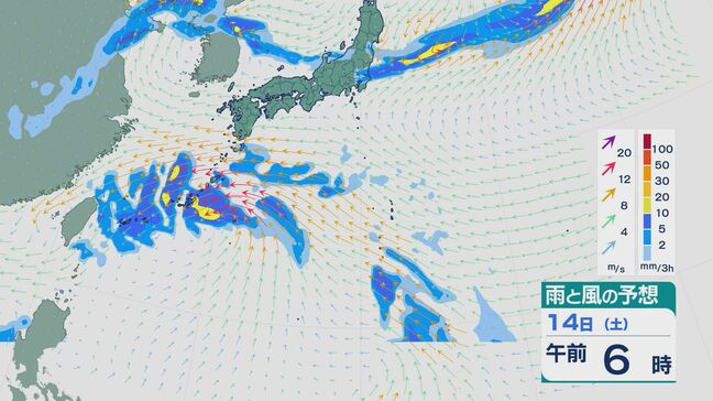 【台風情報】“台風のたまご”マリアナ諸島の熱帯低気圧は11日にも台風に 週末には沖縄を通過のおそれ 最新の進路予想と雨と風シミュレーション|TBS NEWS DIG