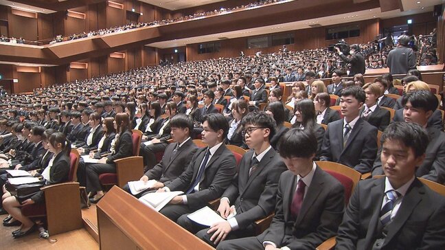 夢に向かって一歩　大分大学の入学式|TBS NEWS DIG