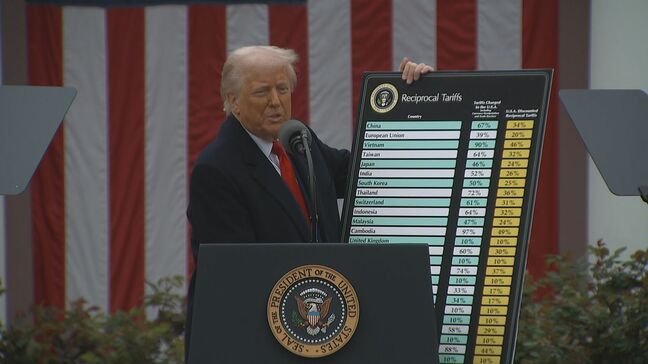 トランプ大統領　株価下落でも「政策は決して変わらない」|TBS NEWS DIG