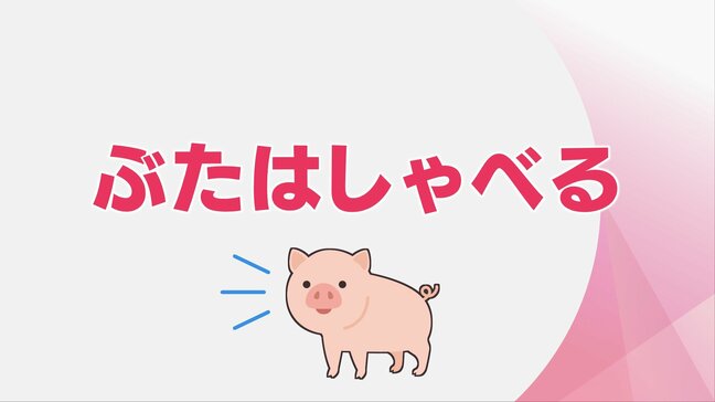 合言葉は「ぶたはしゃべる」!?　日南市の小学校で交通安全教室|TBS NEWS DIG