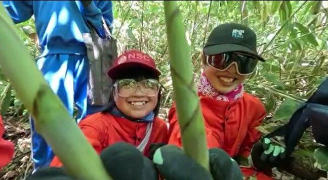 「ネマガリダケ採り」と「タケノコ汁作り」長野・野沢温泉村の中学校で伝統行事「みんなで一緒に採って食べられておいしい!」|TBS NEWS DIG