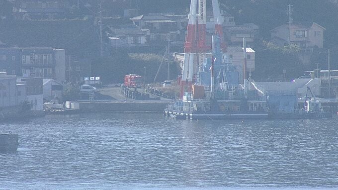 長崎港に停泊の作業船から男性乗組員が落下し死亡|TBS NEWS DIG