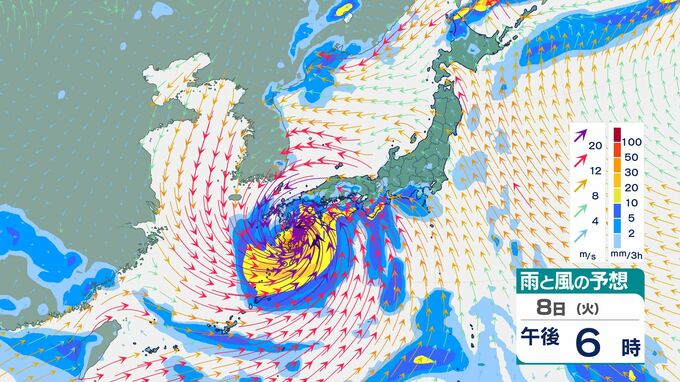 【台風6号】ほとんど停滞…影響長引くおそれ　西日本でも徐々に台風の影響が　8日には四国沖に達する予想も【8月8日にかけての雨風シミュレーション】　|　BSSニュース | BSS山陰放送