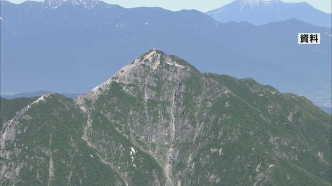 山梨県北杜市の山中で男性死亡　沢にうつぶせで倒れている状態で見つかる　南アルプス・甲斐駒ヶ岳に登山に向かい行方不明の男性か　|　山梨のニュース | ＵＴＹテレビ山梨