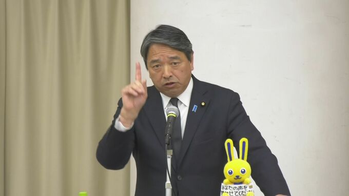 石破政権は”裸の王様”「詰んでるけど王手ってやらないだけなんですよ」国民・榛葉幹事長　参院選　鳥取島根合区に候補擁立の考え　島根県松江市　|　BSSニュース | BSS山陰放送