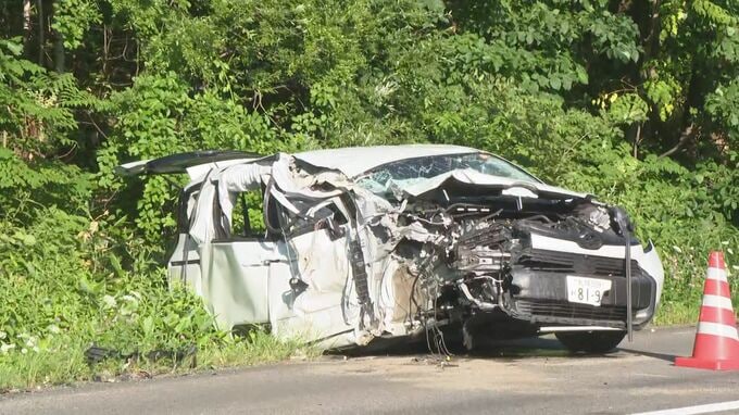 【速報】レンタカーとトラックが衝突　少なくとも男女3人負傷し病院搬送　レンタカーには家族とみられる6人ほど乗車か　北海道旭川市・国道237号|TBS NEWS DIG