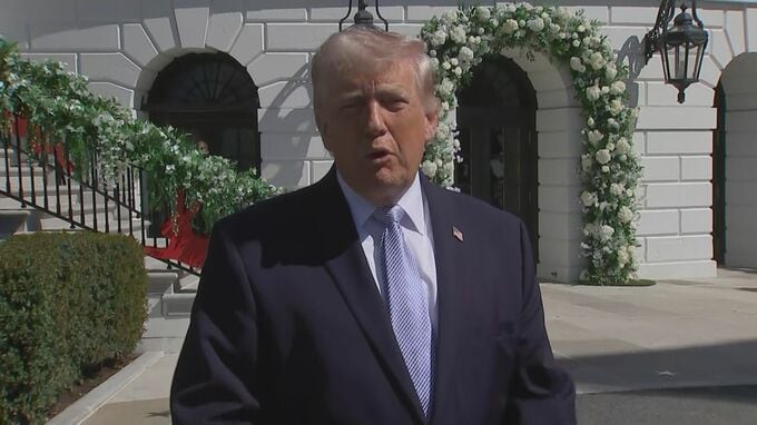 トランプ大統領　イランは「動物」 “発電所への攻撃は戦争犯罪”との指摘めぐり発言