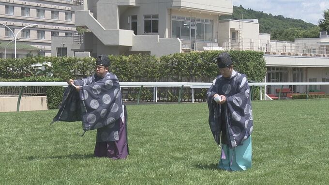 「イベント満載でお迎え」夏の福島競馬、開幕前に馬場浄め　7月4日はTUF杯　福島|TBS NEWS DIG