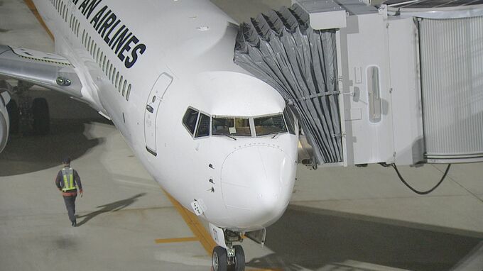 羽田空港で日航機炎上　羽田行きの欠航相次ぐ　日本航空（JAL）・全日空（ANA）　広島空港　　|　RCC NEWS | 広島ニュース | RCC中国放送