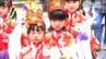 「花御膳行」華やかな“小忌衣”まとった4歳～8歳の女の子17人が稚児行列　宮城・石巻市　|　宮城のニュース│tbc NEWS│tbc東北放送
