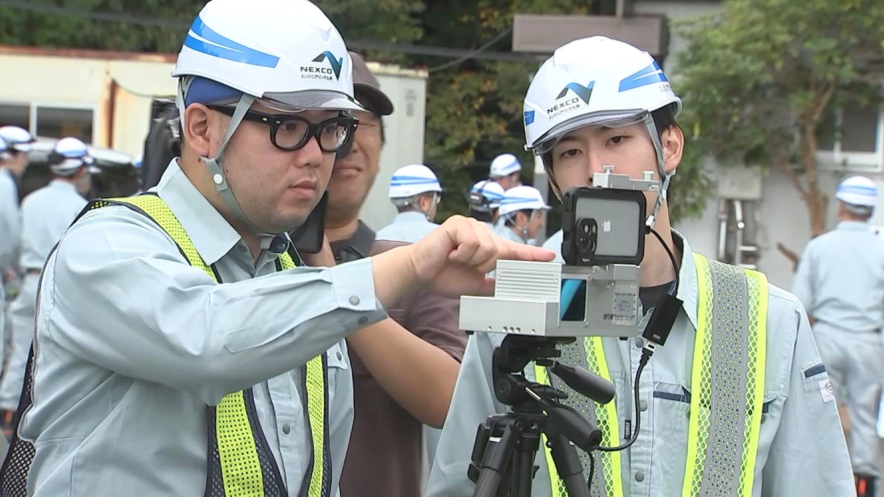 豪雨による高速道路のり面崩落を想定 NEXCO西日本グループが初の総合