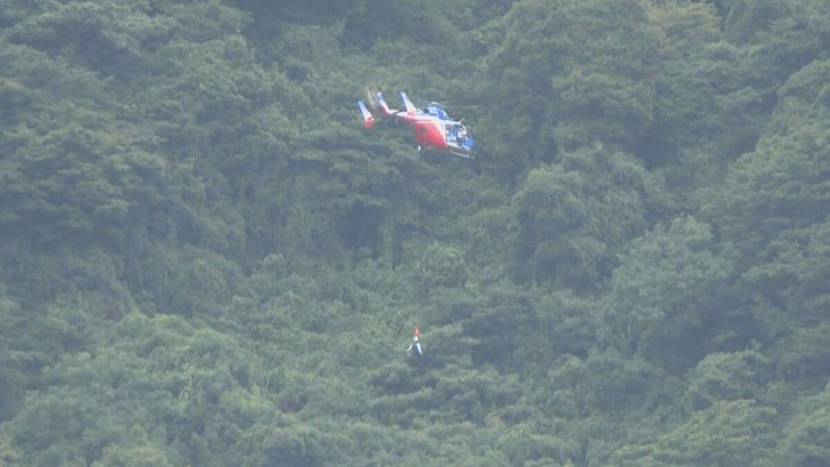 高崎山で遺体を収容　行方不明の東京の男性会社員か　警察が身元の確認急ぐ　大分