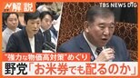 “強力な物価高対策”めぐり…与党トップが揃って謝罪、星浩さん「建前と本音が交錯している状況」【Nスタ解説】|TBS NEWS DIG