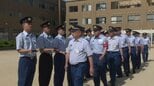 愛媛県消防学校に入学した初任教育訓練生が服装や姿勢などを確認「通常点検」|TBS NEWS DIG