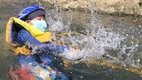 “浮く方法”を子供たちに~川に流された想定でロープで陸に上がる安全講習 福岡|TBS NEWS DIG