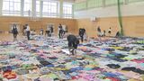 「贈ってくれた人の思いが集まった」中学校で子ども服回収、難民へ・・・届けよう、服のチカラプロジェクト | 山口のニュース・天気・防災|tys NEWS|tysテレビ山口