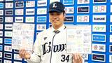 西武・甲斐野央「来て良かったと思ってもらえるよう」入団会見に松井監督登場＆ファンから色紙で熱烈歓迎|TBS NEWS DIG