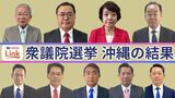 衆議院選挙・沖縄の結果まとめ 4選挙区で自民2勝、オール沖縄2勝 4人が比例復活… 閣僚経験者の下地幹郎氏は政界引退|TBS NEWS DIG
