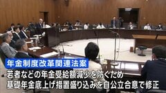 「年金制度改革関連法案」きょう参院本会議で可決・成立へ　基礎年金の底上げ盛り込む| TBS CROSS DIG with Bloomberg