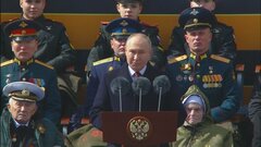 プーチン大統領がウクライナや欧米をけん制　対独戦勝記念日の軍事パレードで| TBS CROSS DIG with Bloomberg
