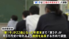 児童手当「第3子」の加算延長　「第1子」の22歳年度末までで調整| TBS CROSS DIG with Bloomberg