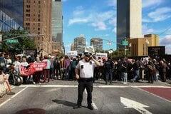 NYで約100人逮捕、イスラエル首相に抗議－マムダニ市長との対立激化| TBS CROSS DIG with Bloomberg