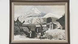 83歳で絵筆取り始めた画家　由布院鮮やかに描く　東勝吉さんの作品展　大分|TBS NEWS DIG