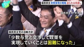 国民民主党が党大会 玉木代表「政策実現の手法に限界」、政策実現の戦略 迫られる見直し|TBS NEWS DIG