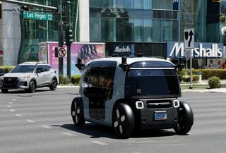 アマゾン傘下のロボタクシー、ラスベガスで一般向けサービス開始| TBS CROSS DIG with Bloomberg