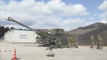 米軍実弾射撃訓練を前に武器を公開 日出生台演習場で今月27日から実施