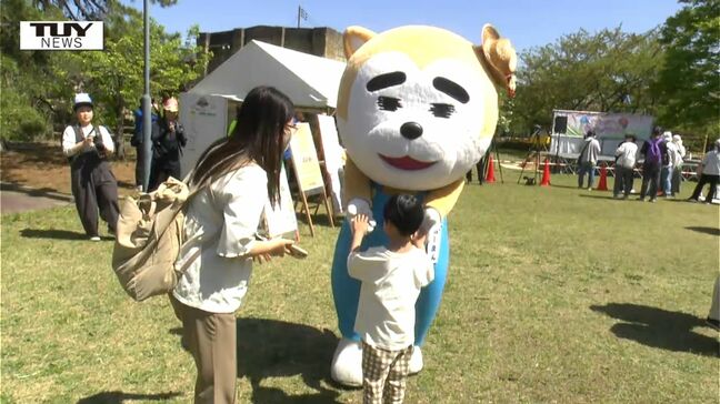 行楽シーズン到来！旧高畠駅に人気ご当地キャラクター大集合！多くの子どもたちでにぎわう|TBS NEWS DIG