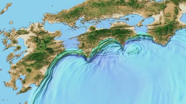 南海トラフ巨大地震発生確率「80%程度」に引き上げ　大分県は最大震度6強、最大津波高13.5m、死者数最大2万人想定|TBS NEWS DIG