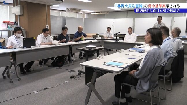 3日間の合計降水量が1ミリ以下かつ30日間の降水量が30ミリ以下 「林野火災注意報」国の発令基準案示される|TBS NEWS DIG