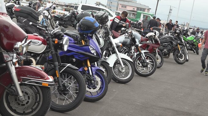 全国のライダーが集結「下北半島ライダースミーティング」で約100台のバイクがパレード！【画像多数】　|　青森のニュース│ATV NEWS│青森テレビ