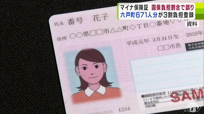 本格運用開始の「マイナ保険証」青森県六戸町で町民671人分の国民健康保険の負担割合を誤って登録　システムに誤った負担割合を送信したことが原因|TBS NEWS DIG