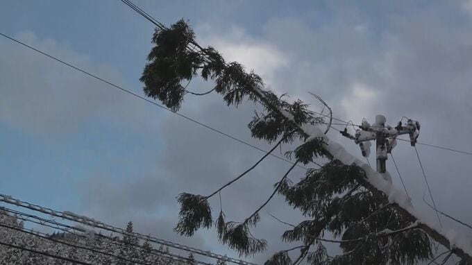 大雪から2日も影響続く石川・能登地方 59世帯孤立、約860世帯停電 いずれも24日の解消目指し活動中　|　石川県のニュース｜MRO北陸放送