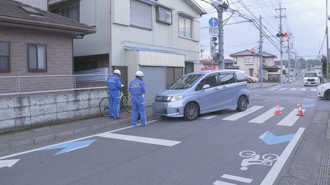 「人が挟まれている」宇都宮市で自転車の男子高校生（17）が車にはねられ下敷きに　病院搬送も命に別状なし　栃木県警|TBS NEWS DIG