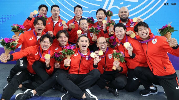 水球のパリ五輪男子日本代表13人発表　エース・稲場悠介や3大会連続の棚村克行ら選出、最年少は17歳井上皆|TBS NEWS DIG