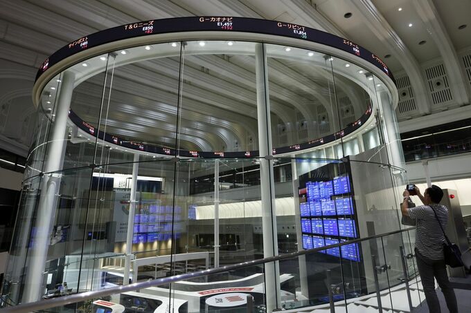 日経平均の上昇率３％超える、米大統領選トランプ氏優勢で円安進行