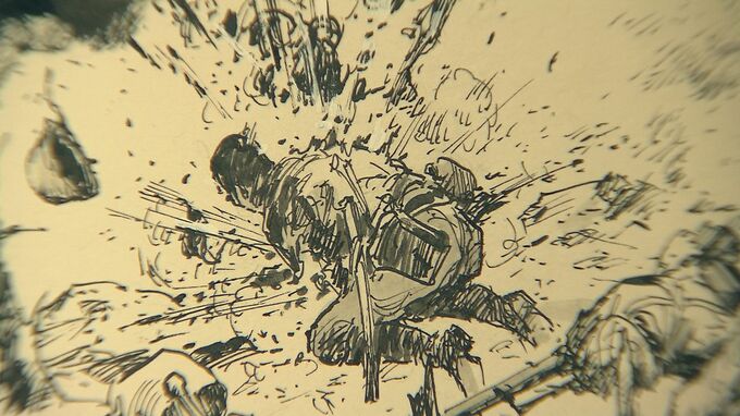 ガザへの思いも…沖縄戦と向き合う漫画家・新里堅進さん 「マンガと戦争展」で語った信念　|　沖縄のニュース｜RBC 琉球放送