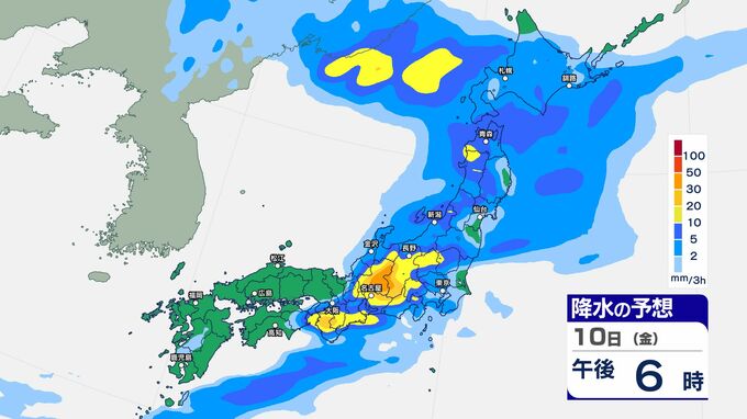 全国的に春の嵐…10日は大気の状態が非常に不安定に【雨の予想シミュレーション】気象庁　落雷や竜巻などの激しい突風、急な強い雨に注意　|　SBC NEWS | 長野のニュース | SBC信越放送