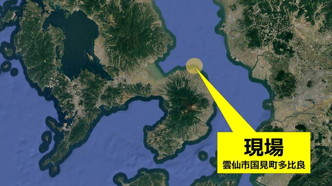 【国道251号】原付バイクの80代女性が重体の模様　30代女性の軽乗用車と衝突　長崎・雲仙|TBS NEWS DIG