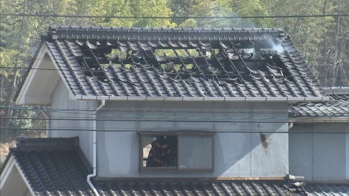 広島・福山市で住宅全焼　2人死亡　男性（58）と母親（83）か　|　RCC NEWS | 広島ニュース | RCC中国放送
