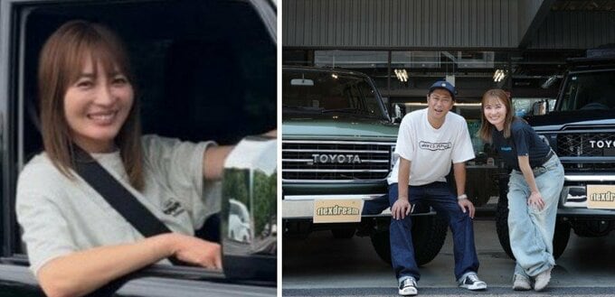 【 新山千春 】「ランクル愛が止まらなくて」愛車ランクル繋がりでパンサー尾形と愛を叫ぶ「サンキューーーーー」二人の共通点に大興奮「地元の先輩に会えた感覚」|TBS NEWS DIG