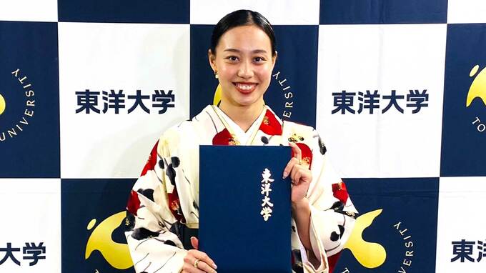 競泳・今井月 東洋大卒業 こだわりコーデと月ネイルで「優勝を意識しました」|TBS NEWS DIG