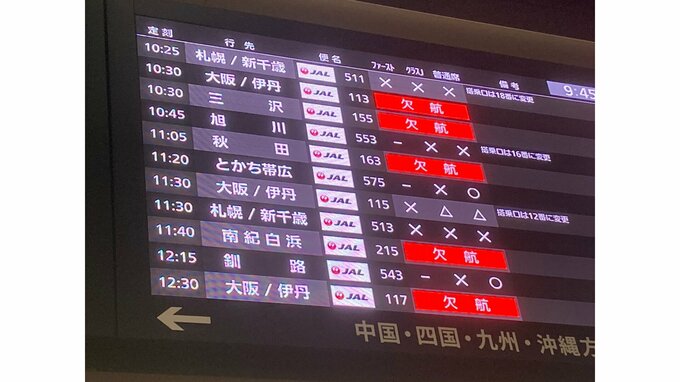 関東で大雪のおそれ　JAL・ANAで40便欠航　首都高速入口45か所を閉鎖（午前11時更新）|TBS NEWS DIG