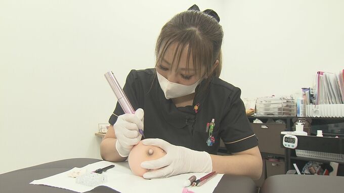 「アートメイクで自分らしさを取り戻す」胸を失った乳がん患者のための“ブレストアートメイク”とは　|TBS NEWS DIG