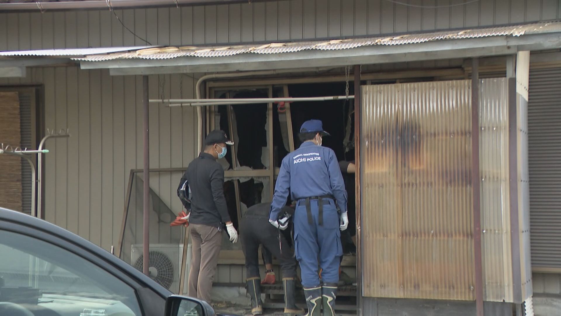 住宅火災で意識不明だった住人の男性が死亡 愛知・犬山市