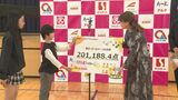 キリンビバレッジと丸久が小学校にベルマーク贈呈|TBS NEWS DIG